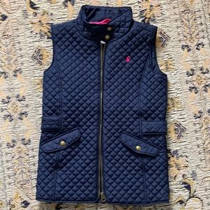 Girls Joules navy vest